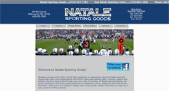 Desktop Screenshot of natalesportinggoods.com